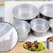 Set caserole inox cu capac